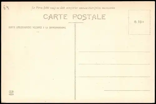 CPA Bayonne CONFLUENT DE LA NIVE ET DE L`ADOUR 1910