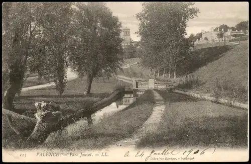 CPA Valence (Tarn-et-Garonne) VALENCE Parc Jouvet 1910