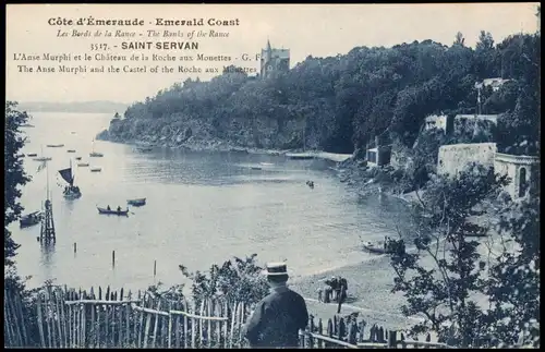 CPA Saint-Servan-sur-Mer Côte d' Émeraude Emerald Coast 1910