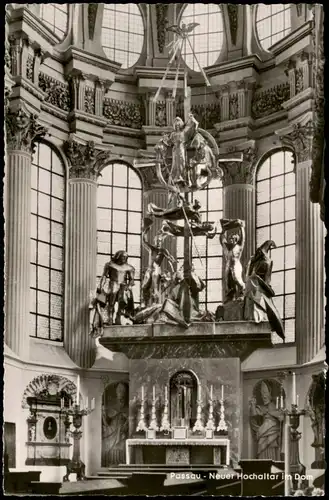 Ansichtskarte Passau Dom St. Stephan Neuer Hochaltar 1959