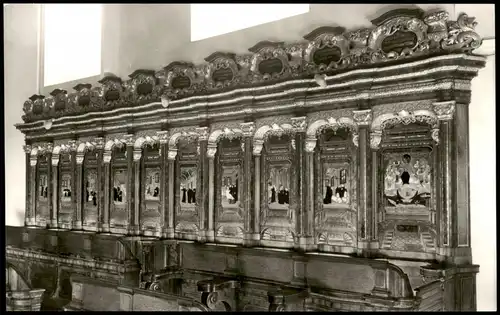 Bad Staffelstein Kirche Chorgestühl SCHLOSS BANZ / Oberfranken 1960