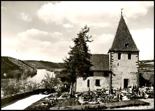 Ansichtskarte Urphar 1000 jährige Wehrkirche Jakobskirche Außenansicht 1960