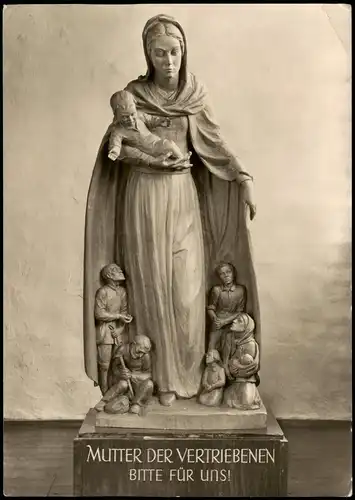 Königstein (Taunus) Königsteiner Madonna, Spenden-AK für Priesternachwuchs 1955