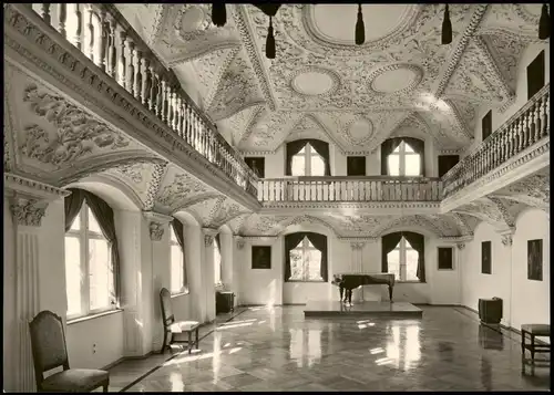 Überlingen Festsaal  Meldegg-Patrizierhof (Museum) Wessebrunner-Stuck 1960