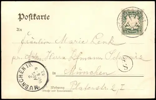 Ansichtskarte Pegnitz (Oberfranken) Panorama-Ansicht vom Schlossberg aus 1903