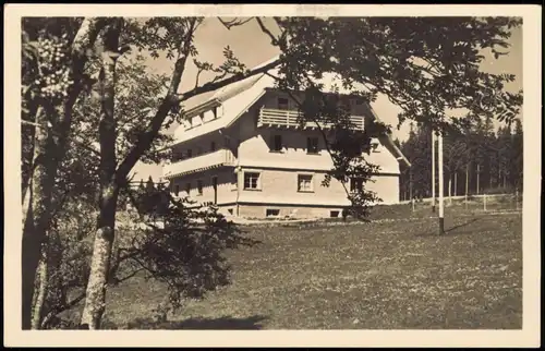 Ansichtskarte Falkau-Feldberg (Schwarzwald) Haus Sonnwärts 1930