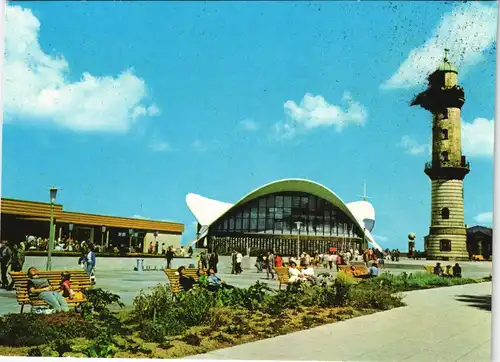 Ansichtskarte Warnemünde-Rostock Konsum-Gaststätte "Teepott" 1978