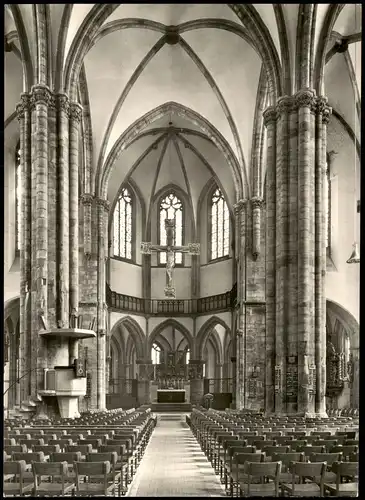 Ansichtskarte Osnabrück PFARRKIRCHE ST. MARIEN Blick in den Chor 1960