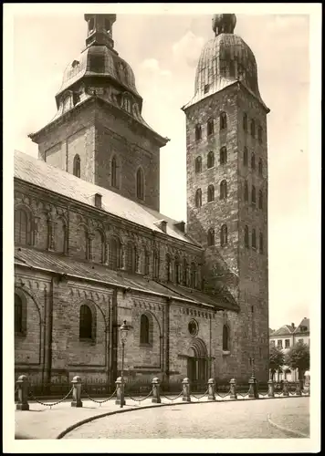 Ansichtskarte Osnabrück Außenansicht Dom von Norden 1960