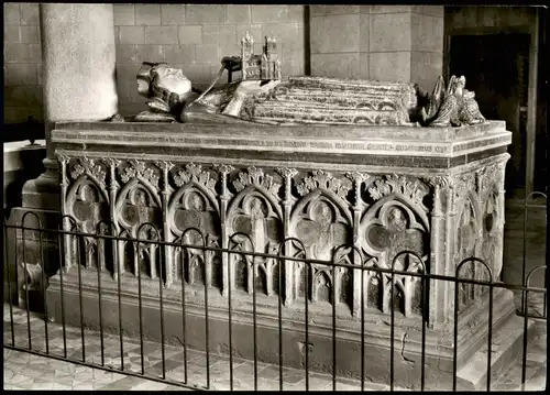 Ansichtskarte Glees (Vulkaneifel) Grab des Pfalzgrafen Heinrich 1960