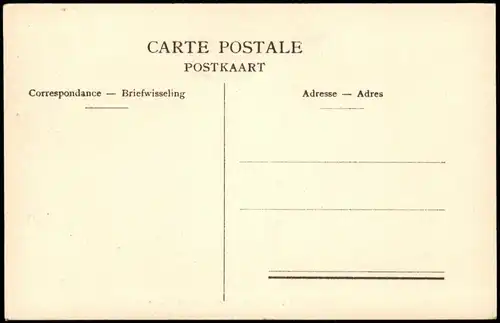 Postkaart Ciney Ciney Les Hôtels, Place de la Gare 1910