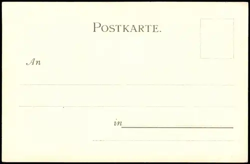 Ansichtskarte Bamberg Stadtpartie - Künstlerkarte K. Mutter 1909