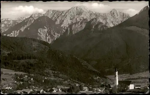 Ansichtskarte Pfronten (Allgäu) Panorama-Ansicht Berge Allgäu 1958