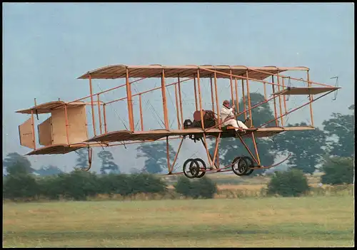 Ansichtskarte  BRISTOL BOXKITE British Replica Historisches Flugzeug 1980