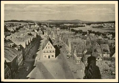 Ansichtskarte Lauf a.d.Pegnitz Marktplatz 1935