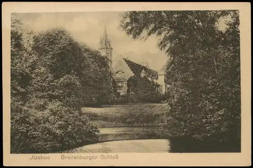 Ansichtskarte Itzehoe Breitenburger Schloß 1928