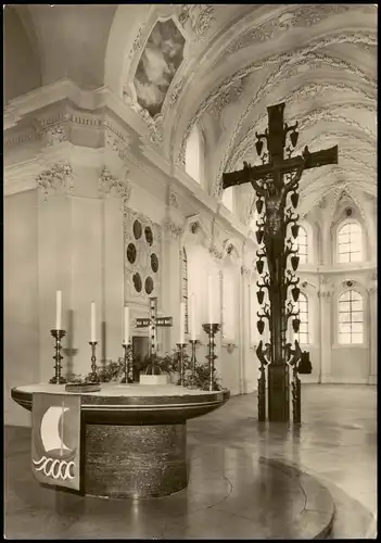 Ansichtskarte Nürnberg St. Egidienkirche Altar mit Ostchor 1966
