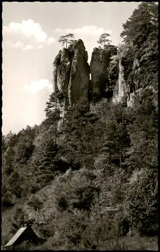 Obertrubach Zehnerstein im Trubachtal bei Obertrubach Umland-Ansicht 1960