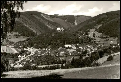 Ansichtskarte Leutenberg Panorama-Ansicht DDR AK 1975