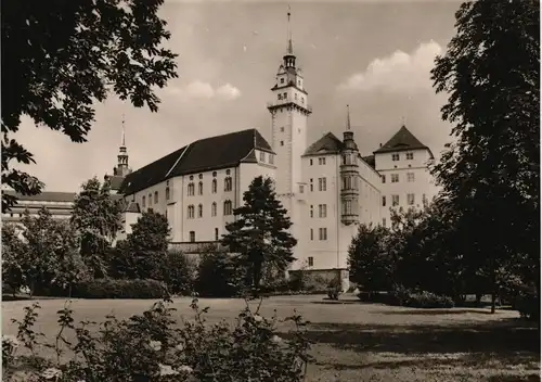 Ansichtskarte Torgau Schloss Hartenfels 1974/1973