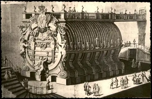 Königstein (Sächsische Schweiz) Festung Königstein - Riesenfass 1954