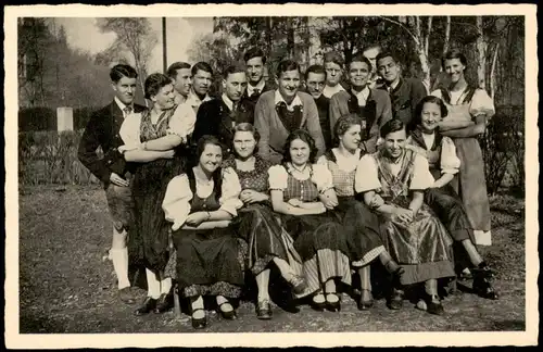 Ansichtskarte Graz Jugendgruppe OSTMARK aus Graz 1950