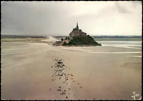 Le Mont-Saint-Michel LE MONT SAINT-MICHEL (Manche) Bretagne 1969