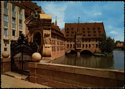 Ansichtskarte Nürnberg Nürnberg/Heilig Geist Spital 1962
