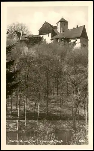 Rauenstein-Lengefeld (Erzgebirge) Kindererholungsheim Erzgbebirge DDR 1953