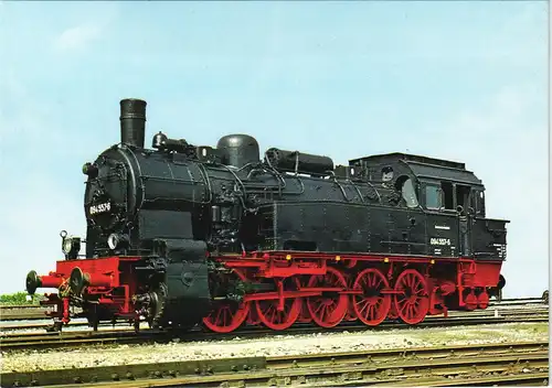 Eisenbahn Motivkarte Dampflok Baureihe 094 Güterzug-Tenderlok 1990