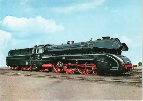 Eisenbahn Motivkarte Dampflok Baureihe 10, Schnellzuglokomotive 1990