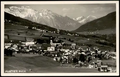 Ansichtskarte Fulpmes Stadtpartie - Fotokarte 1931