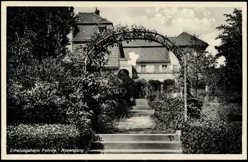 Fohrde-Havelsee Erholungsheim Fohrde Rosengang, Westhavelland 1930