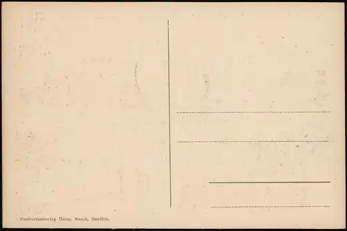 Drewitz-Möckern Mehrbild-AK Schule, Pfarrhaus, Gasthof Zur Linde  1910