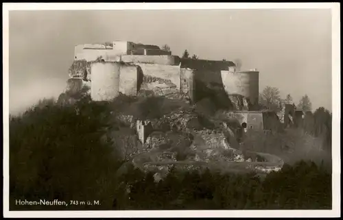 Ansichtskarte Neuffen Burg Hohenneuffen - Stimmungsbild 1931
