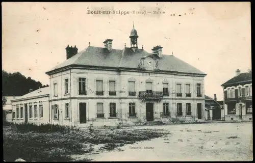 CPA Boult-sur-Suippe Mairie, Bürgermeisteramt 1929