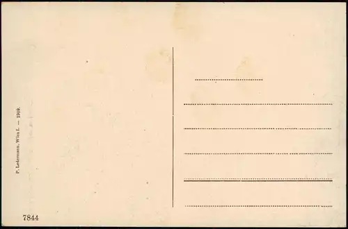 Ansichtskarte Wien Bühne im k. k. Hof-Operntheater 1909