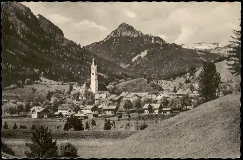 Ansichtskarte Pfronten (Allgäu) Stadtpartie 1966