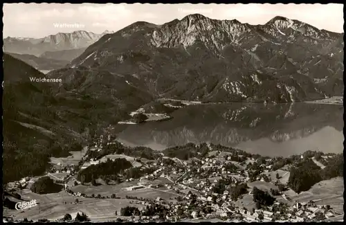 Ansichtskarte Kochel am See Luftbild 1956