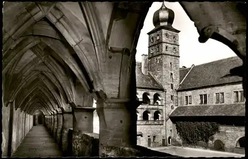 Ansichtskarte Kulmbach Arkadengang Plassenburg 1960