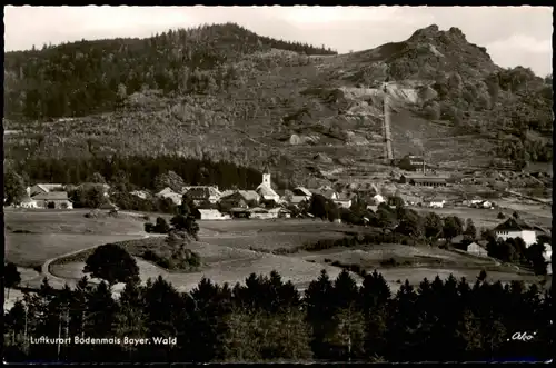 Ansichtskarte Bodenmais Panorama-Ansicht Ort im Bayer. Wald 1960