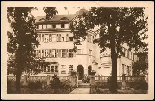 Ansichtskarte Nördlingen Haushaltungsschule 1923