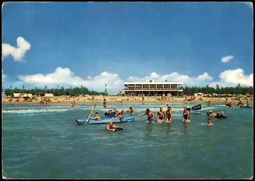 Cavallino-Treporti Campinganlage NSU Lido Baden Strandleben Italien 1962