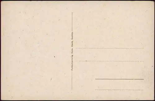 Ansichtskarte Görzke 4 Bild Gasthof z. Deutschen Hause, Post, Denkmal 1909