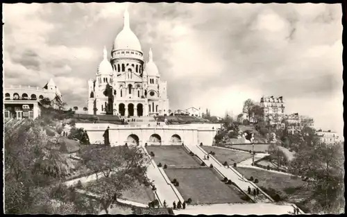 CPA Paris Basilique du Sacré-Coeur, colline de Montmartre 1960
