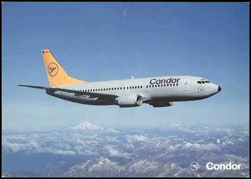 Ansichtskarte  Condor Boeing 737-300 Flugwesen Flugzeug (Airplane) 2000