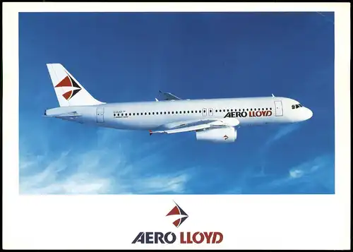 Ansichtskarte  Flugwesen Flugzeug (Airplane) AERO LLOYD Airbus A320 2000