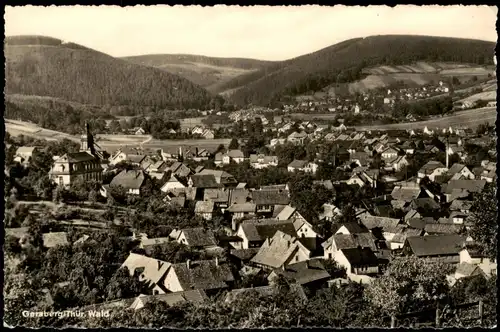 Ansichtskarte Geraberg Panorama-Ansicht DDR AK Ort Thüringer Wald 1959