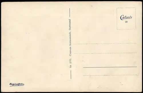 Hiddesen-Detmold Hermannsdenkmal Teutoburger Wald v. Flugzeug aus 1930