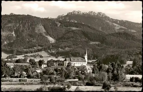 Ansichtskarte Bernau am Chiemsee Panorama Ansicht 1956